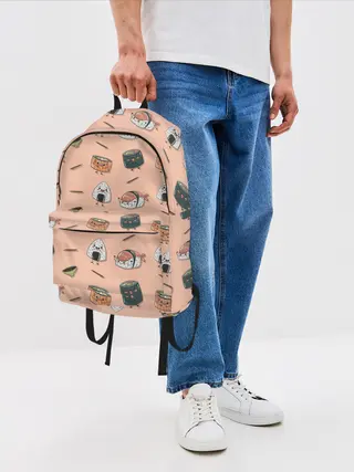 Рюкзак джинсовый / Суши