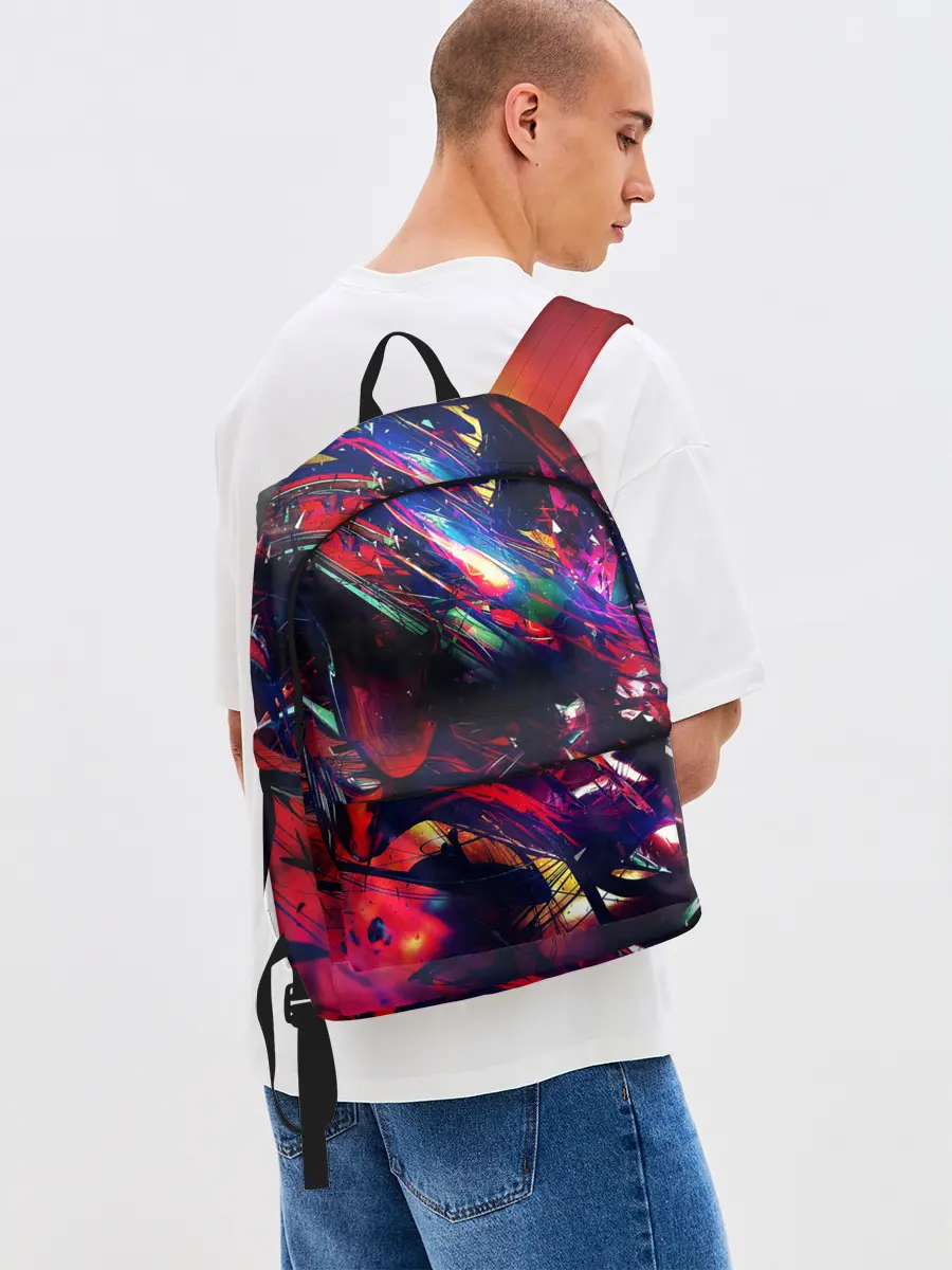 Рюкзак джинсовый / DIGITAL STRIPES