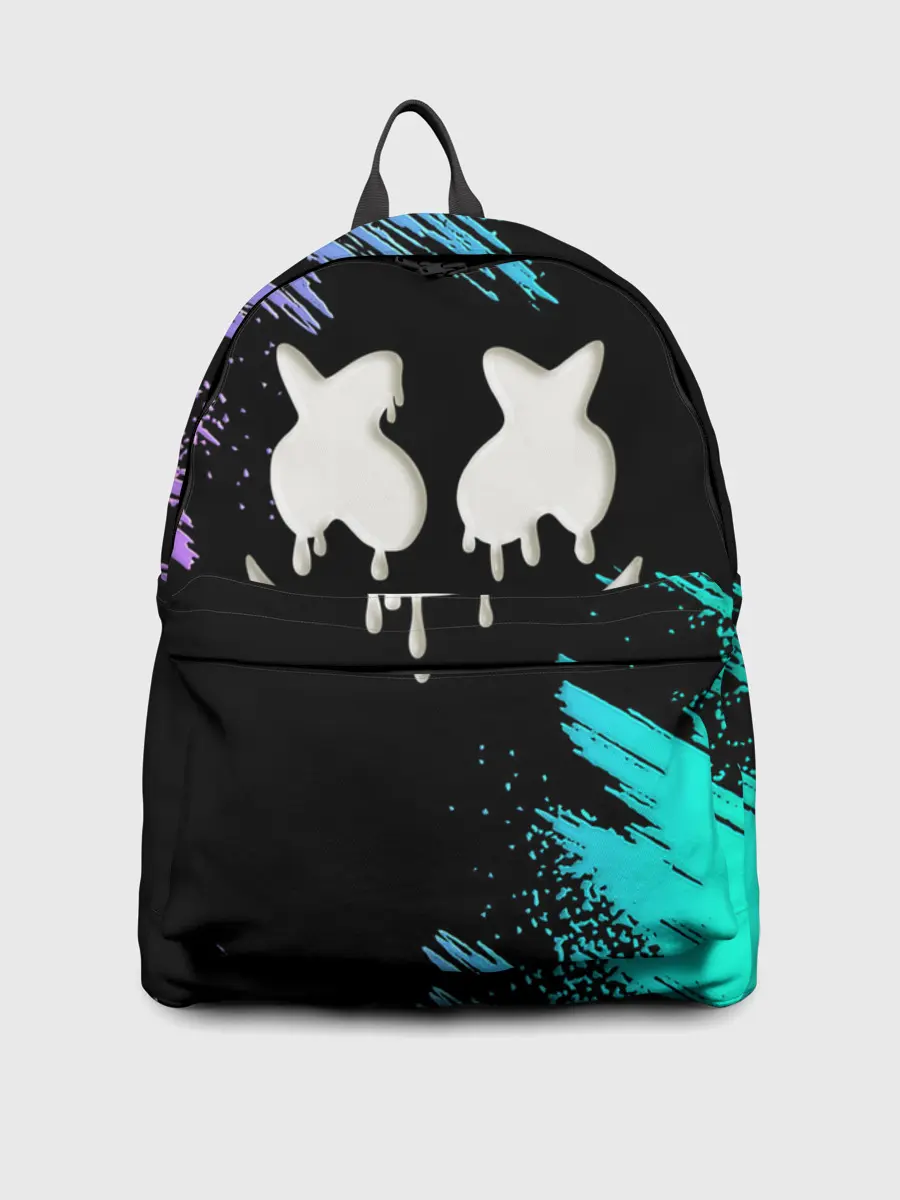 Рюкзак джинсовый / Marshmello