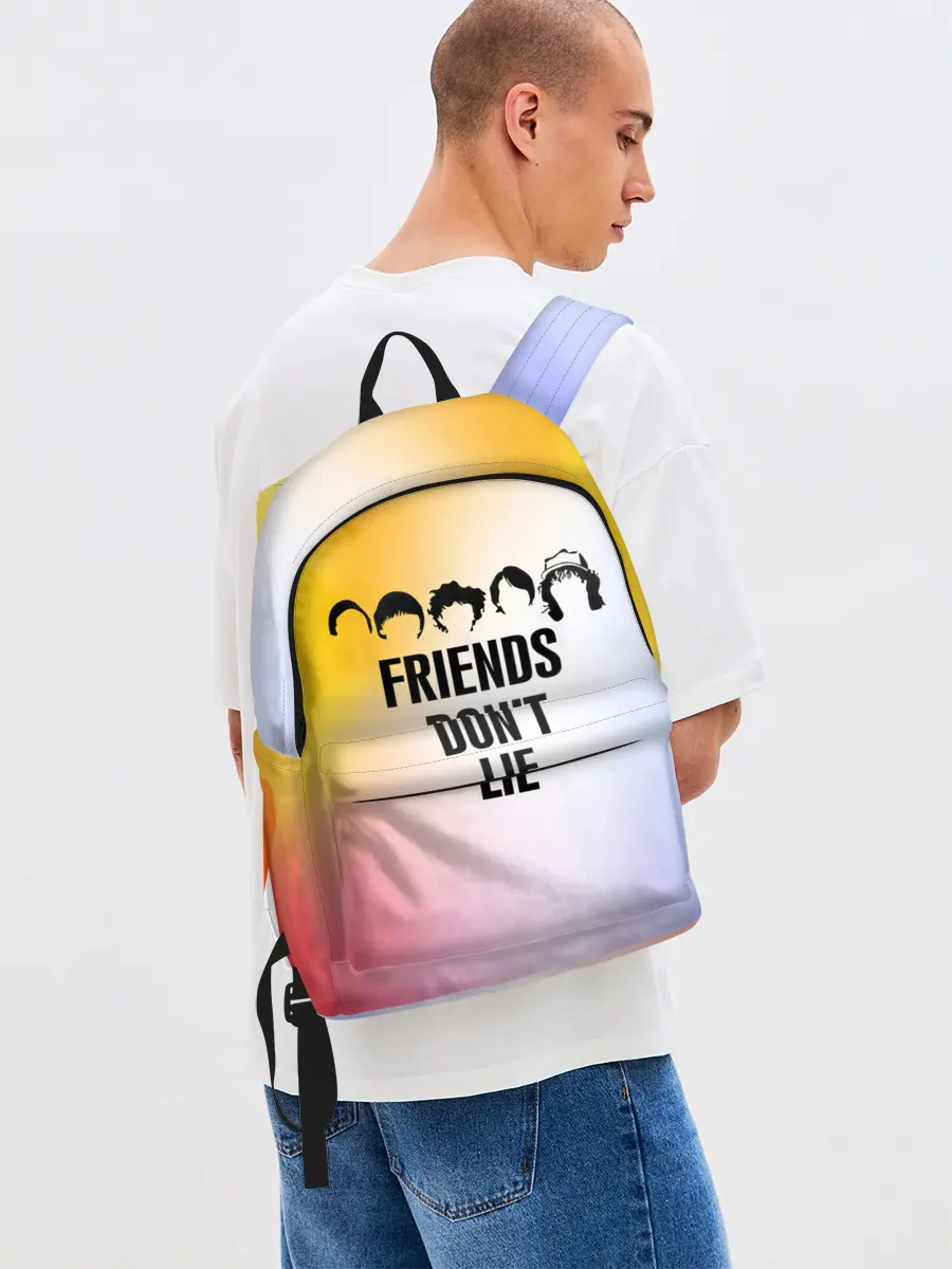 Рюкзак джинсовый / Очень странные дела