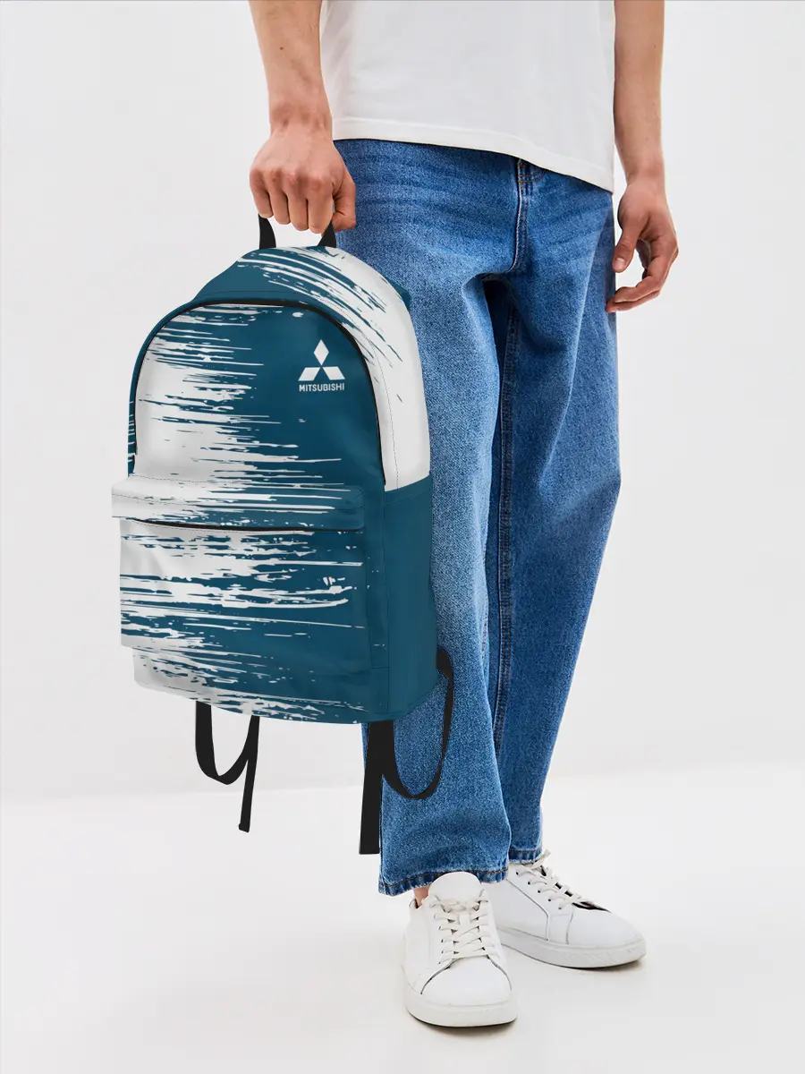 Рюкзак джинсовый / Mitsubishi