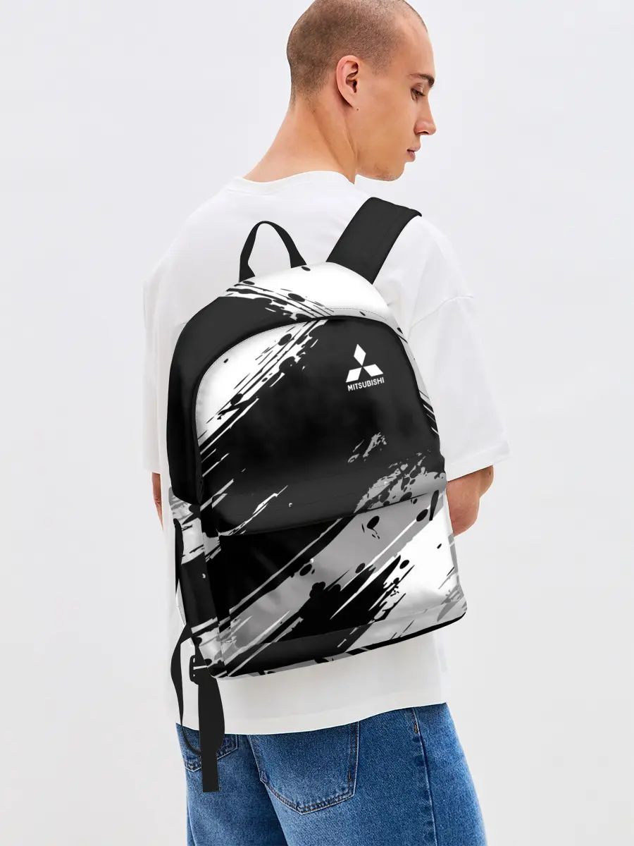 Рюкзак джинсовый / Mitsubishi