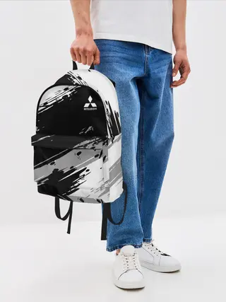 Рюкзак джинсовый / Mitsubishi
