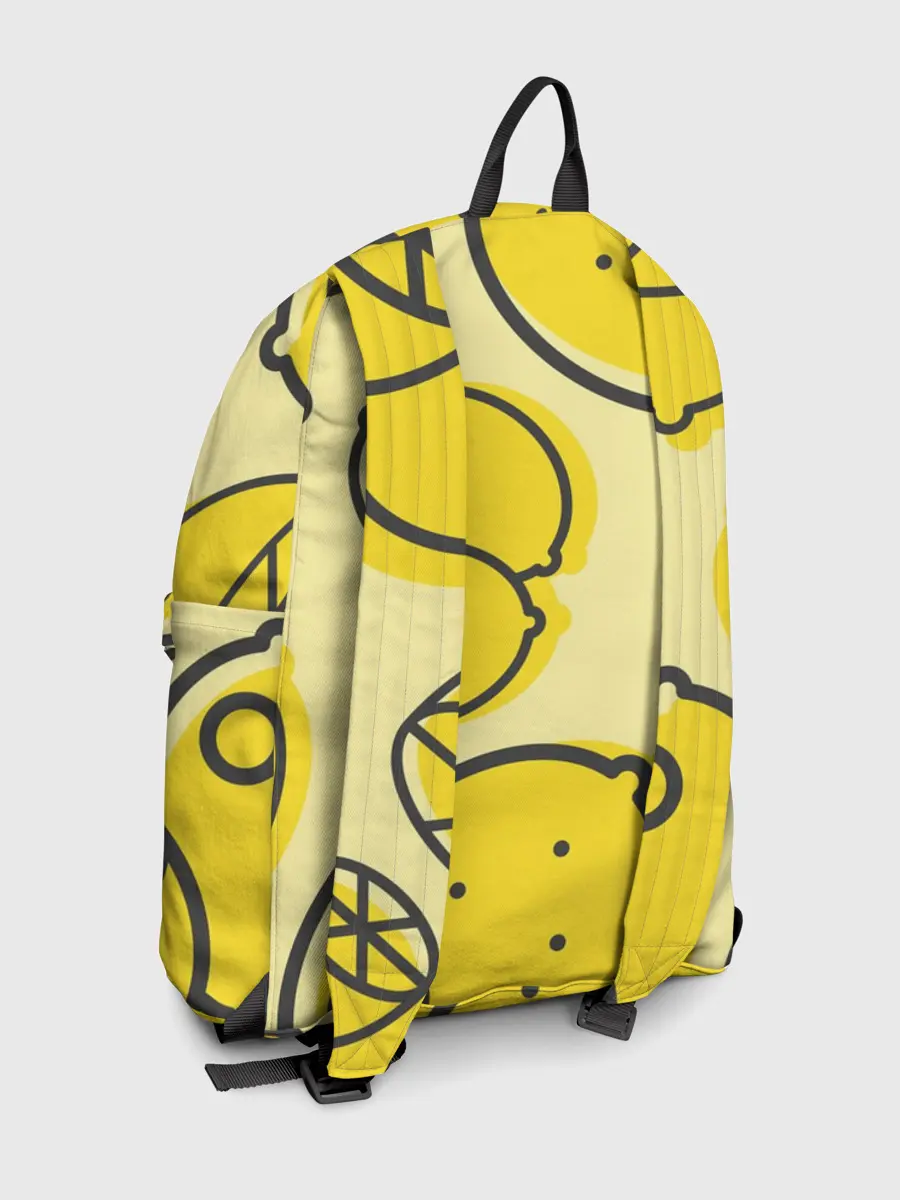 Рюкзак джинсовый / Лимончики