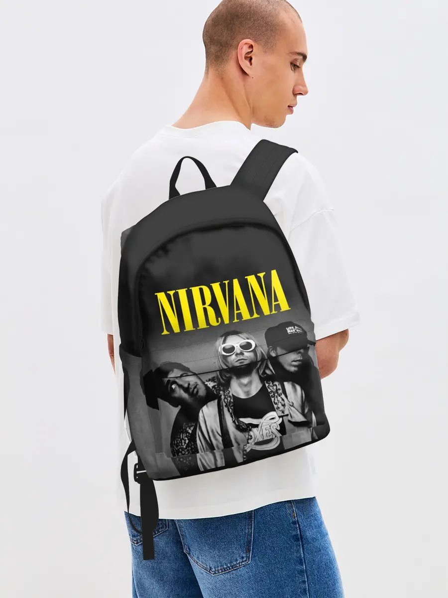 Рюкзак джинсовый / NIRVANA