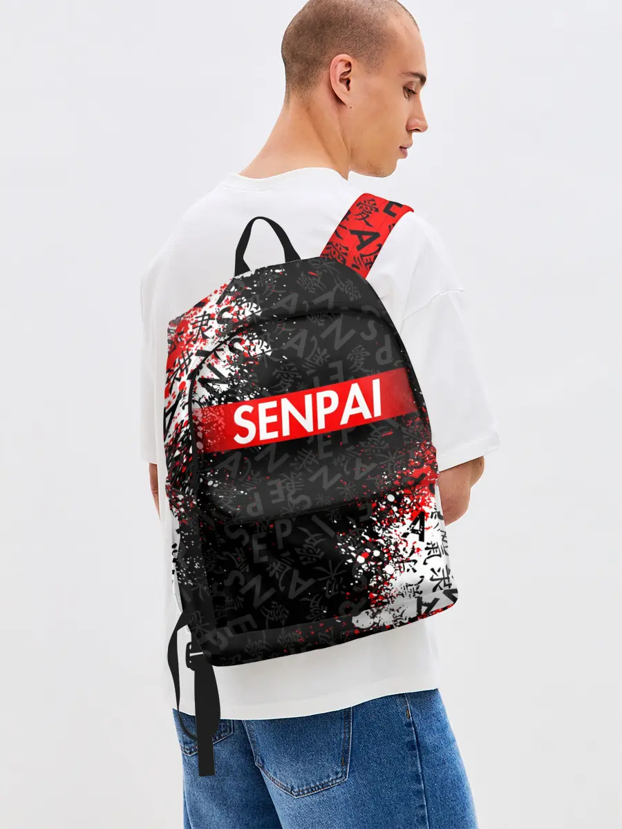 Рюкзак джинсовый / SENPAI