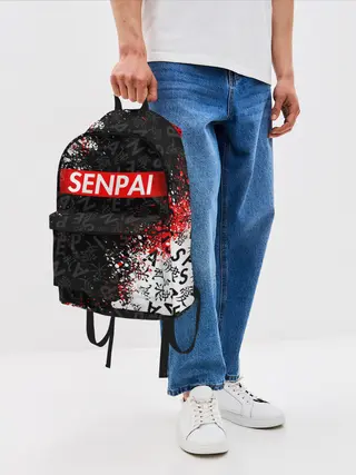 Рюкзак джинсовый / SENPAI