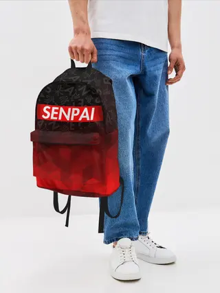 Рюкзак джинсовый / SENPAI