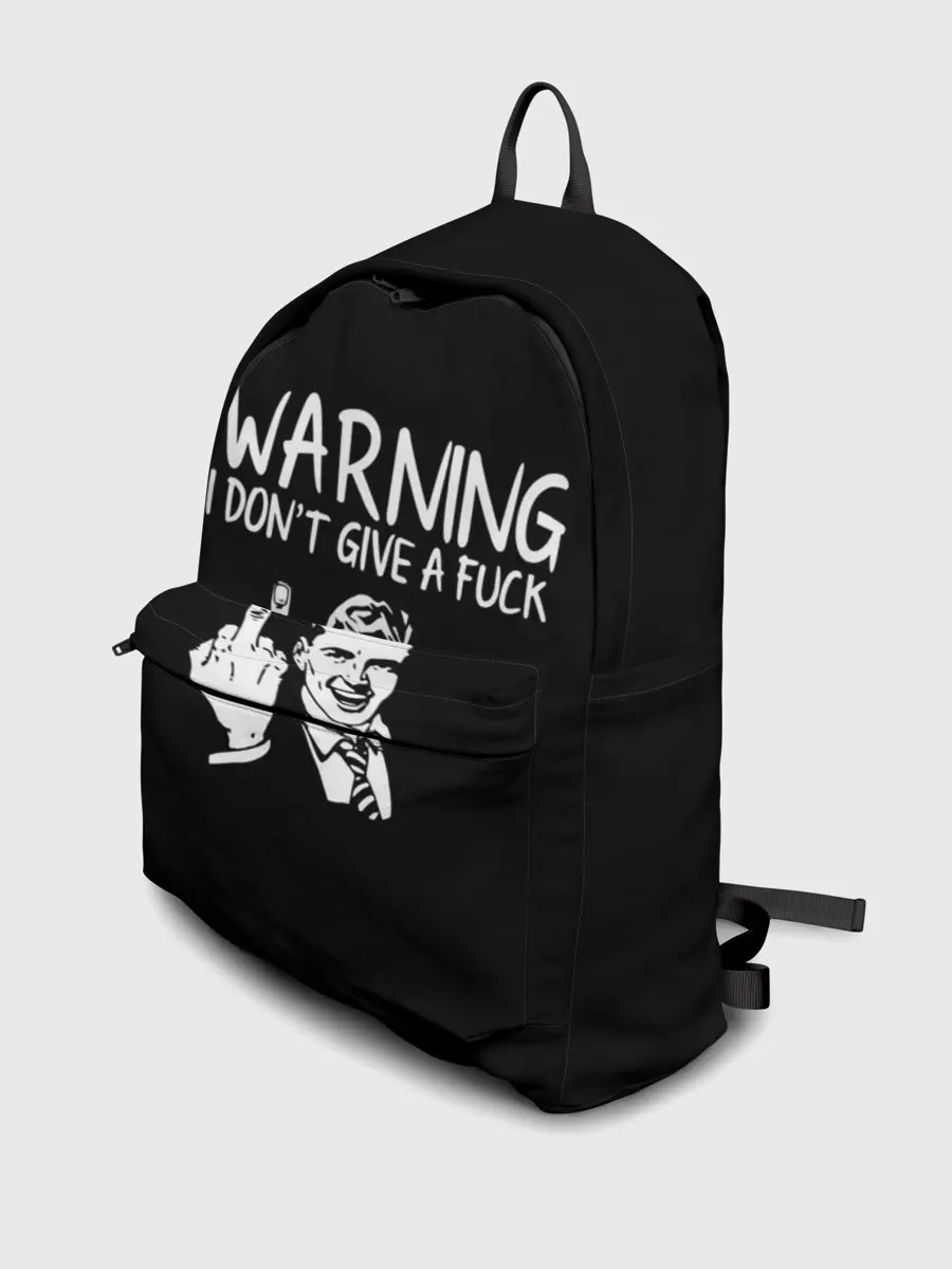 Рюкзак джинсовый / Warning