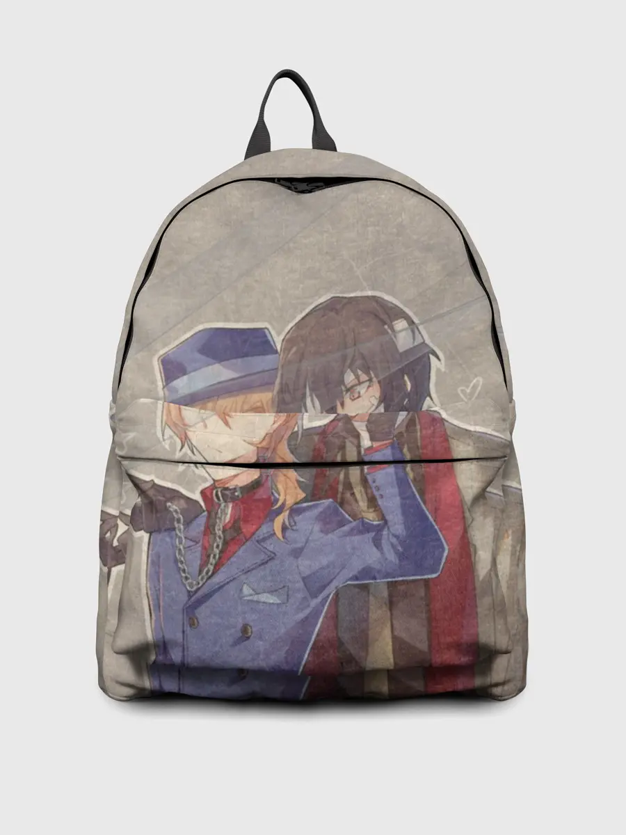 Рюкзак джинсовый / Дазай и чуя