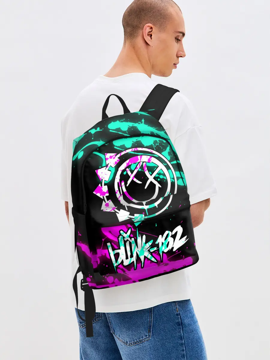 Рюкзак джинсовый / Blink-182