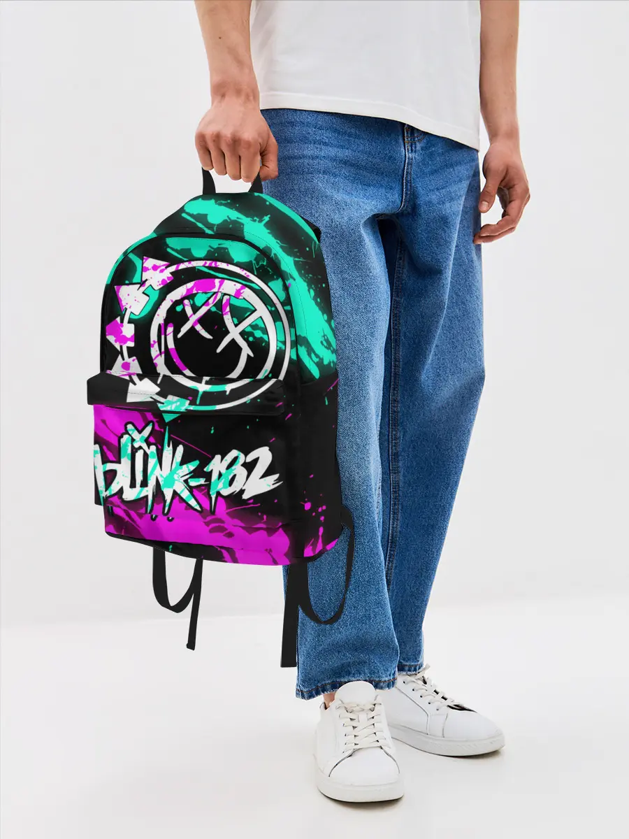 Рюкзак джинсовый / Blink-182