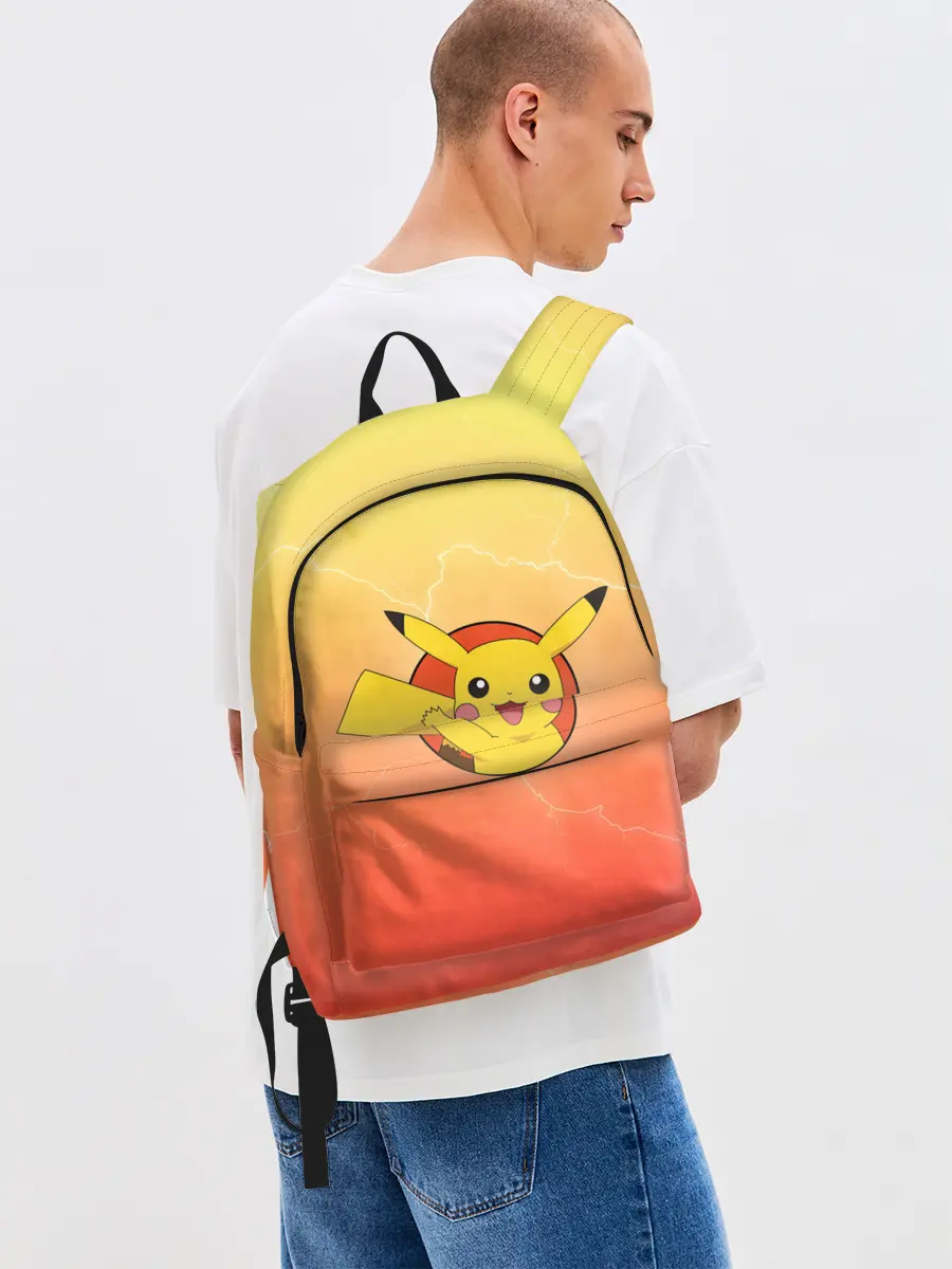 Рюкзак джинсовый / Пикачу