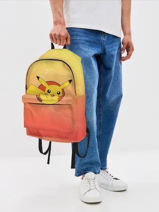 Рюкзак джинсовый / Пикачу