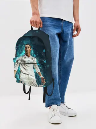 Рюкзак джинсовый / Роналдо