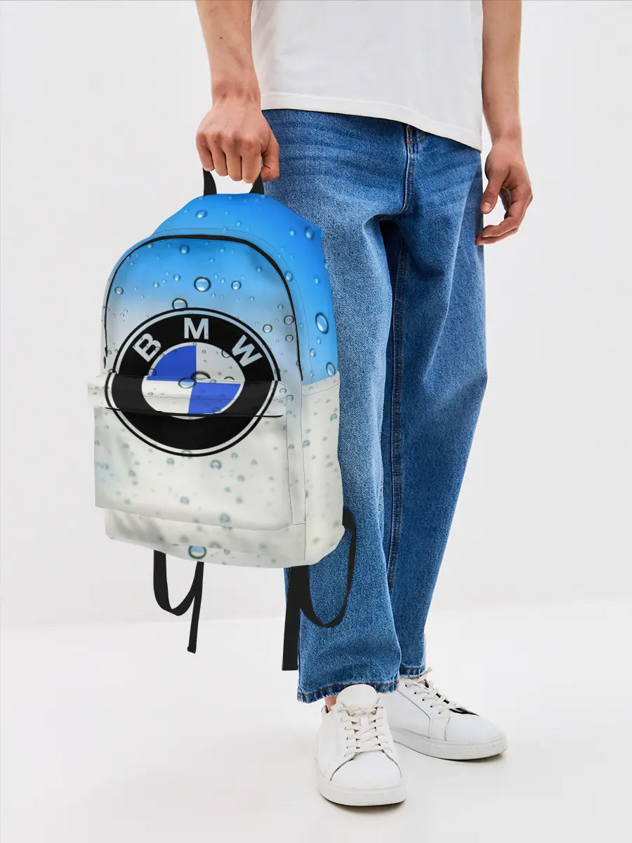 Рюкзак джинсовый / BMW