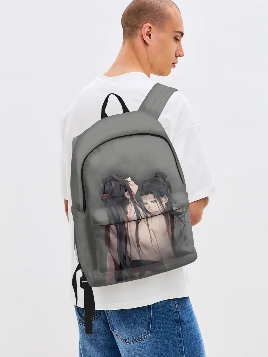 Рюкзак джинсовый / Магистр дьявольского культа