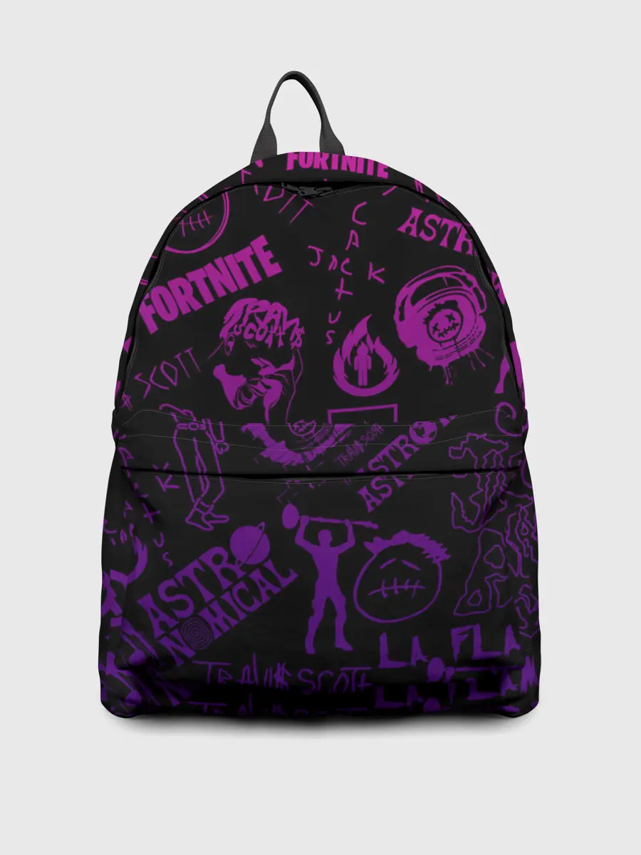 Рюкзак джинсовый / TRAVIS SCOTT X FORTNITE.