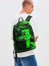 Рюкзак джинсовый / MINECRAFT CREEPER