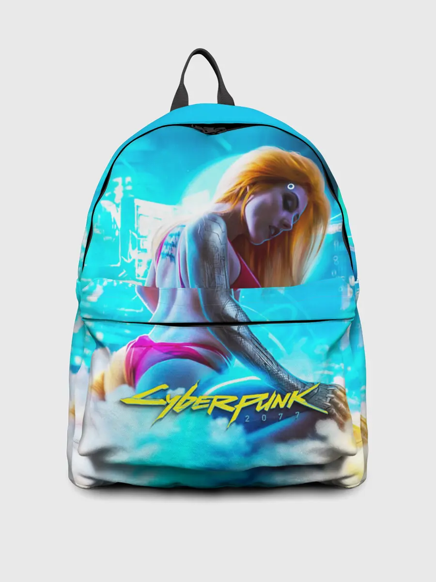 Рюкзак джинсовый / CYBERPUNK 2077