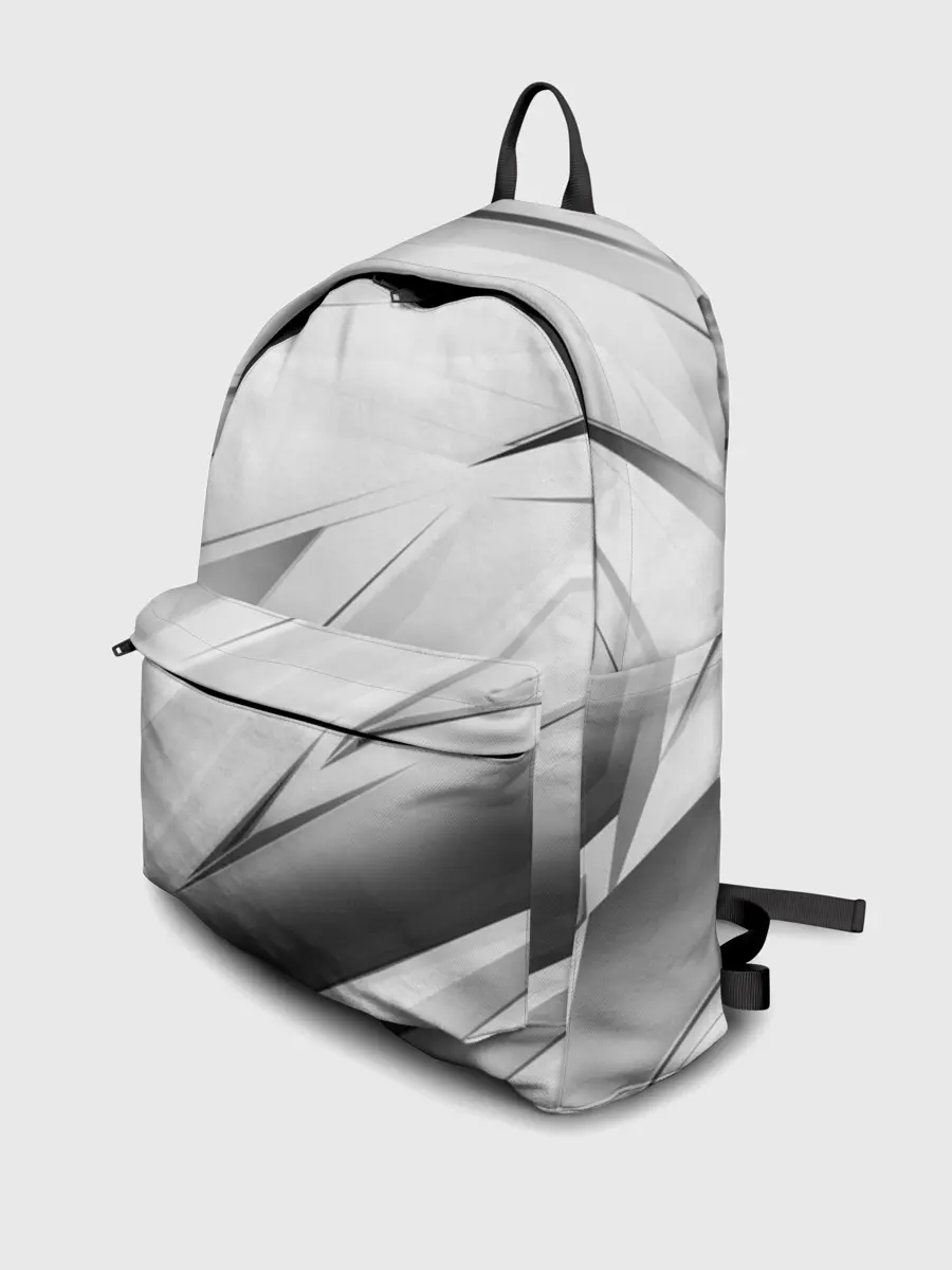 Рюкзак джинсовый / GEOMETRY STRIPES WHITE