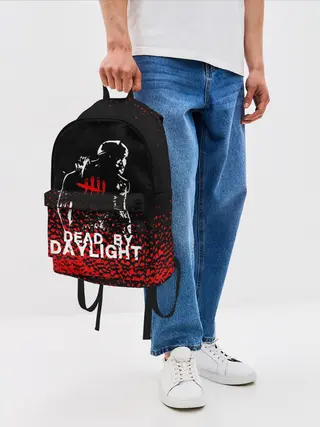 Рюкзак джинсовый / DEAD BY DAYLIGHT.