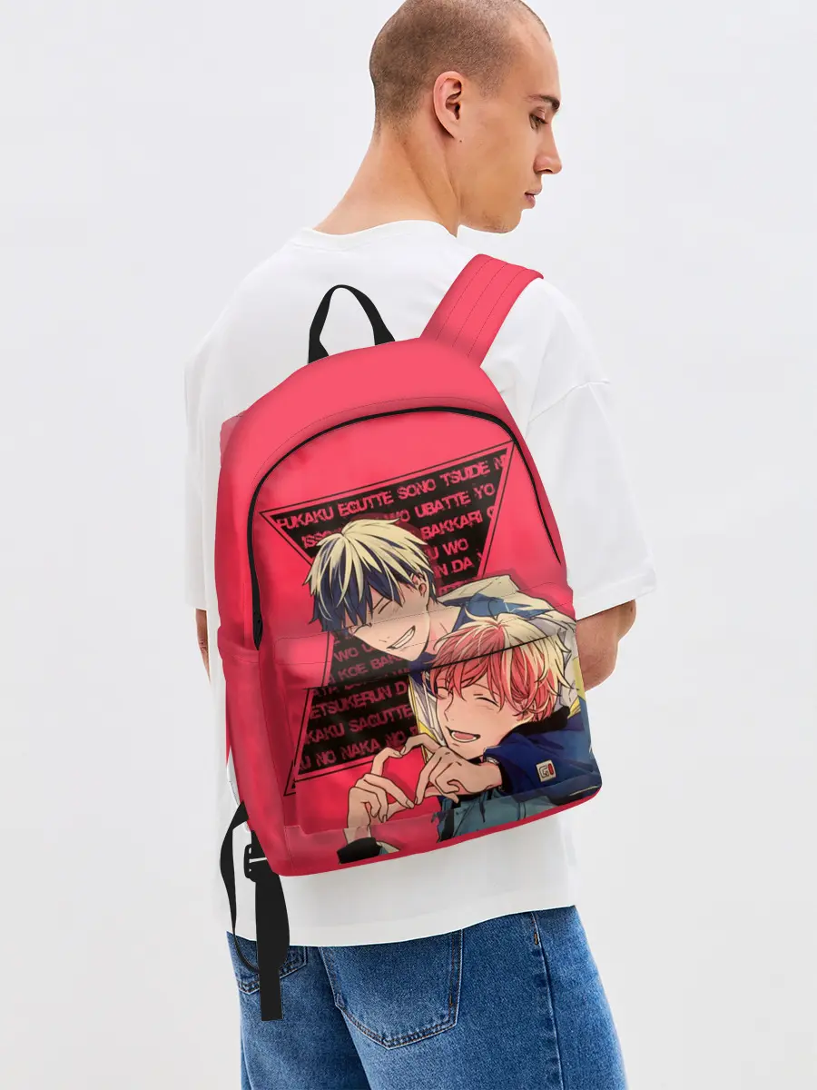 Рюкзак джинсовый / Мафую Сато и Рицука Уэнояма