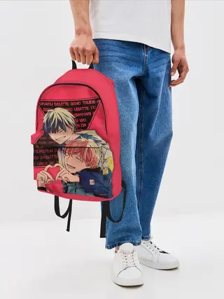 Рюкзак джинсовый / Мафую Сато и Рицука Уэнояма