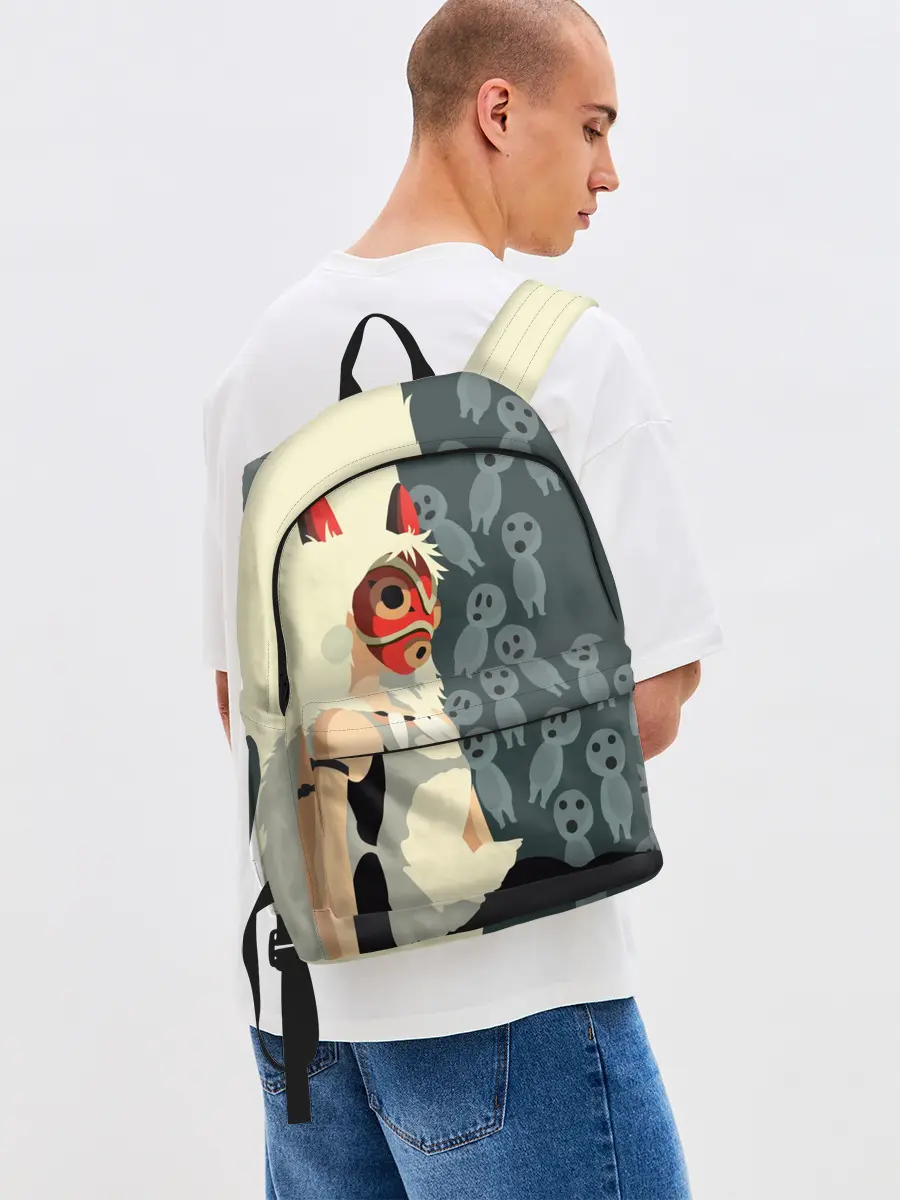 Рюкзак джинсовый / Принцесса Мононоке