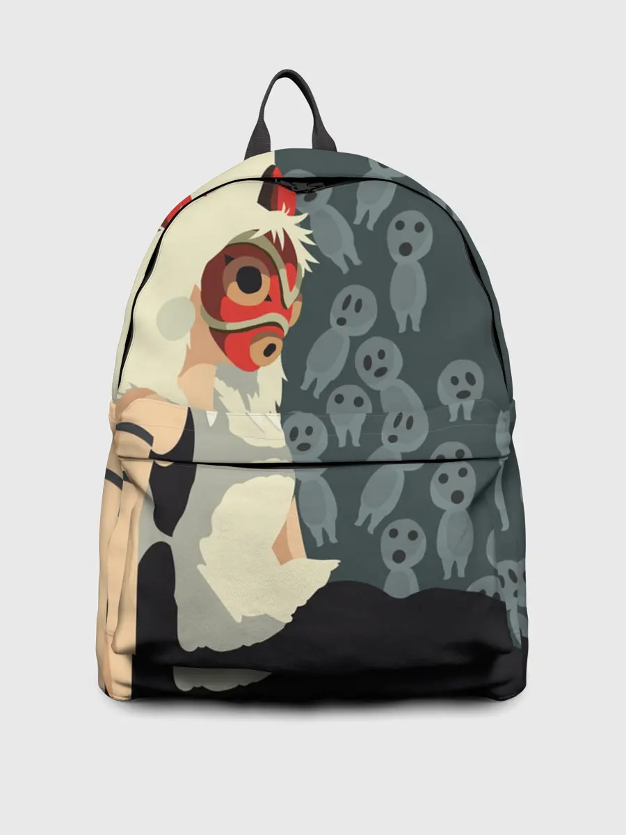 Рюкзак джинсовый / Принцесса Мононоке