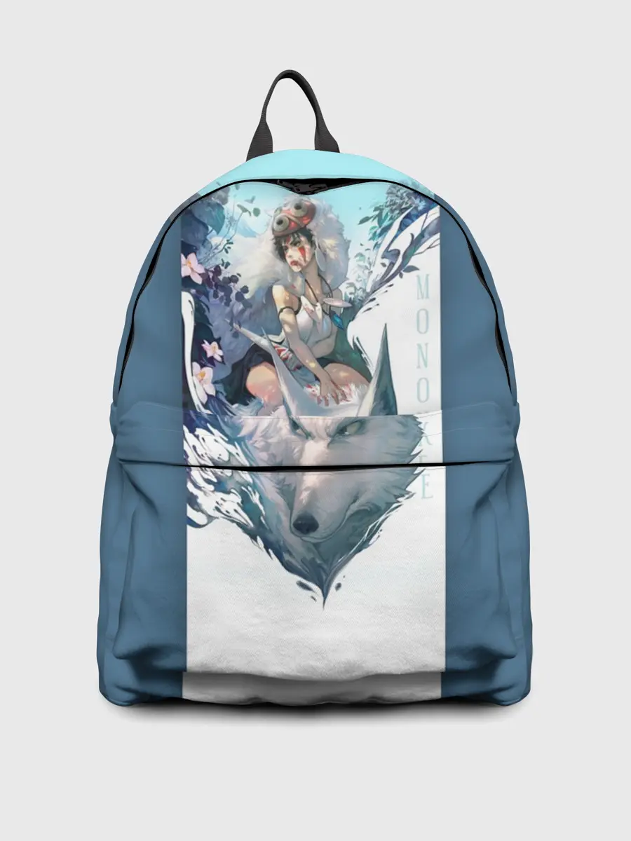 Рюкзак джинсовый / Mononoke голубое небо