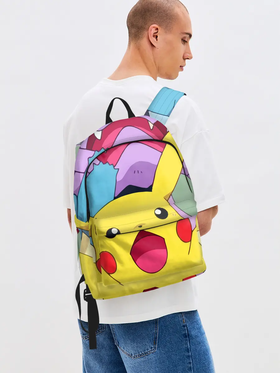 Рюкзак джинсовый / Pokemon bros