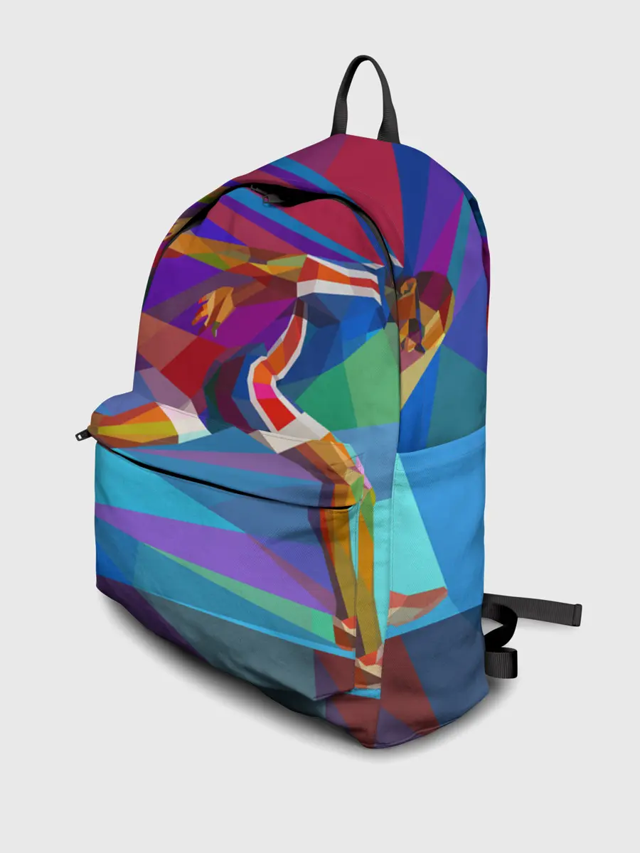 Рюкзак джинсовый / Абстракция