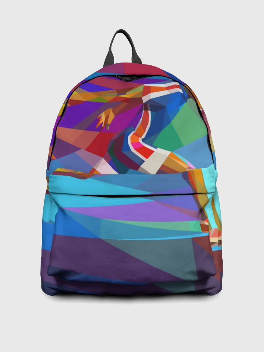 Рюкзак джинсовый / Абстракция