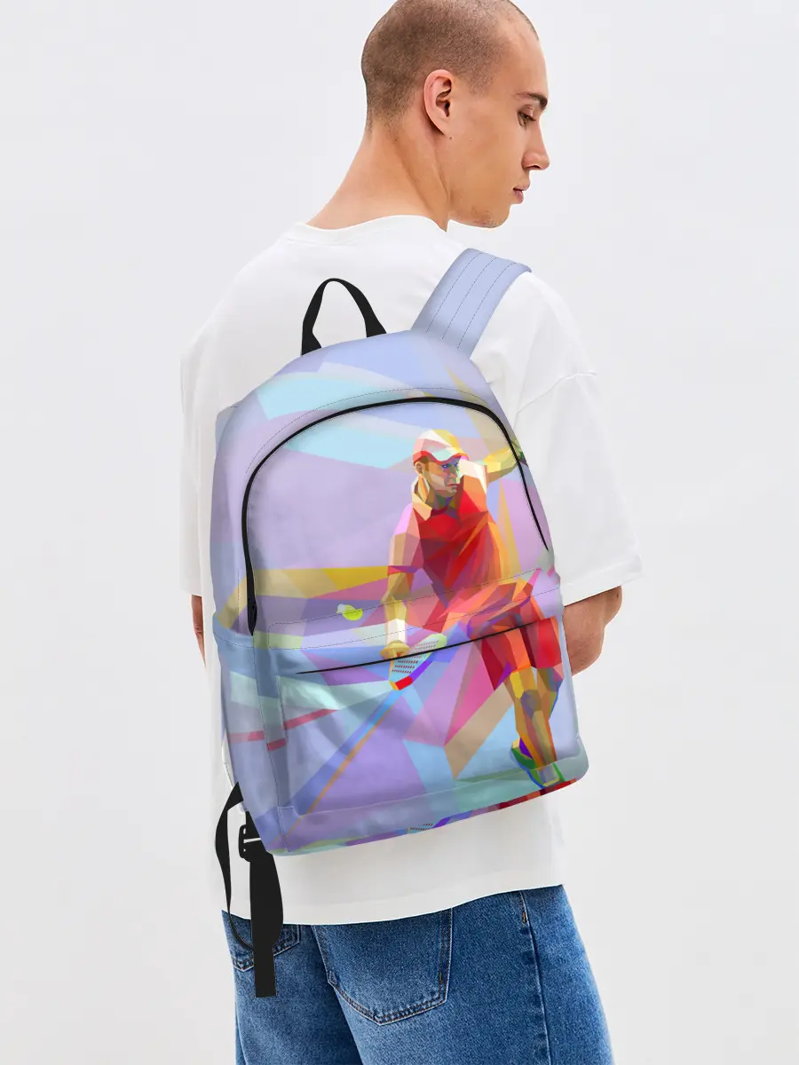 Рюкзак джинсовый / Абстракция