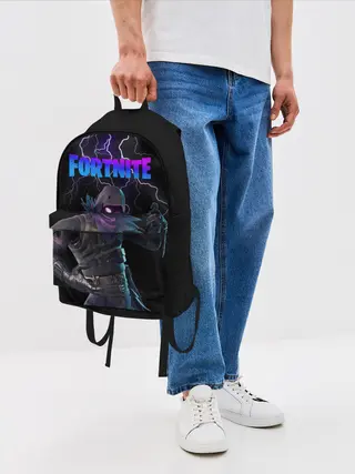Рюкзак джинсовый / Raven Fortnite