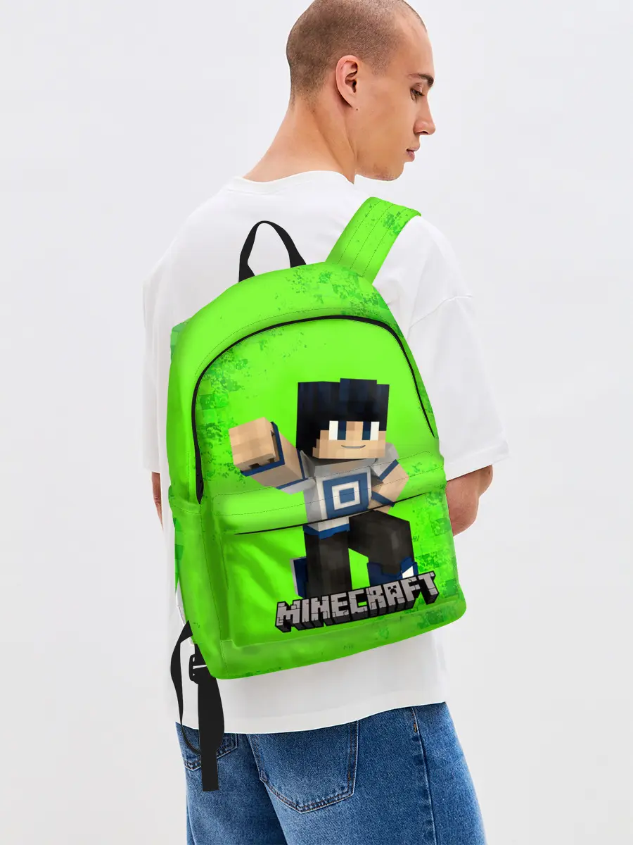 Рюкзак джинсовый / MINECRAFT