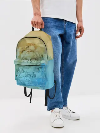 Рюкзак джинсовый / P007_P004ooo2224483