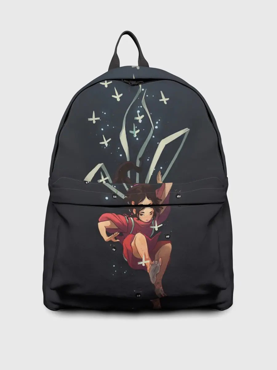 Рюкзак джинсовый / Тихиро падает