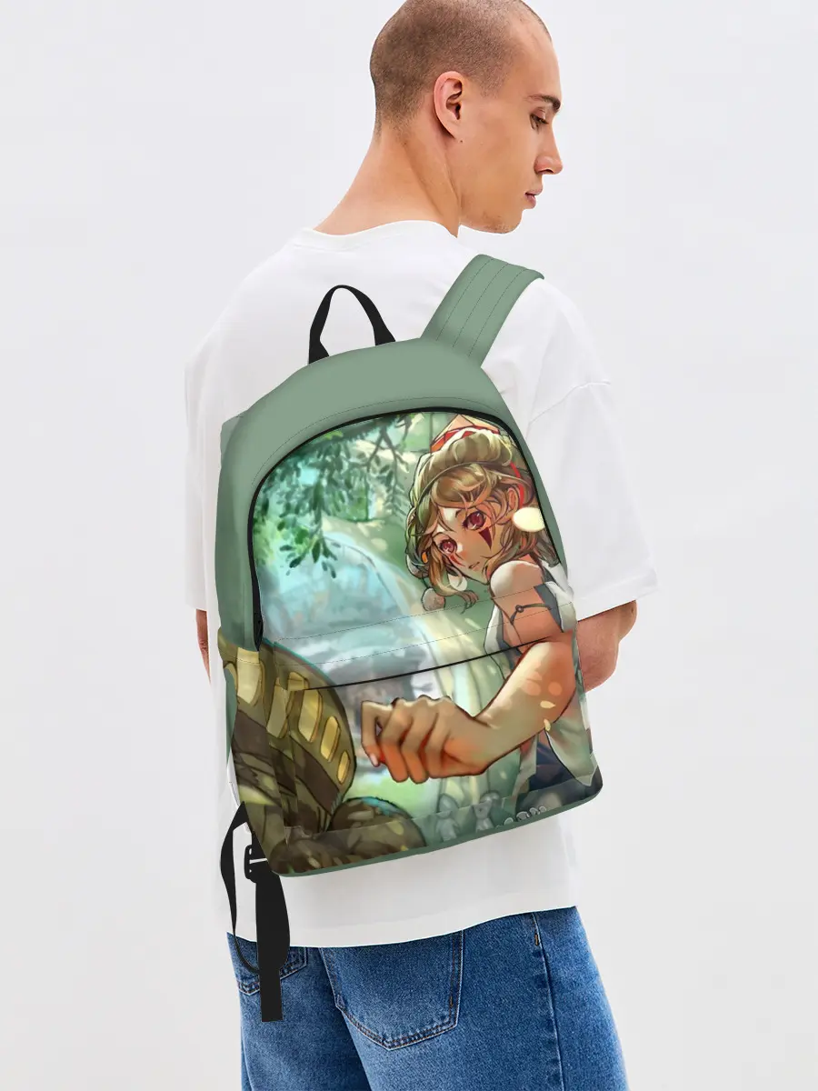 Рюкзак джинсовый / Гибли