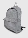 Рюкзак джинсовый / Серый бетон