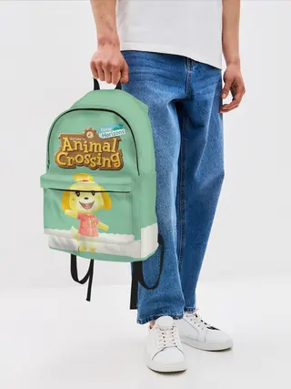 Рюкзак джинсовый / Animal Crossing