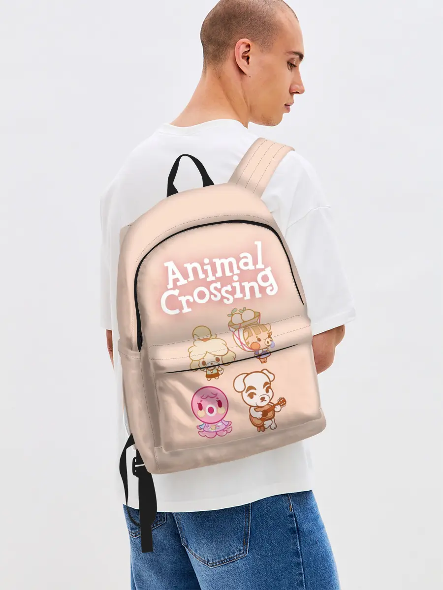 Рюкзак джинсовый / Animal Crossing