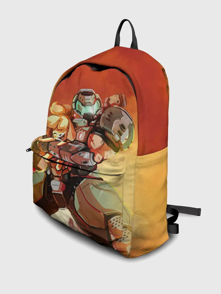 Рюкзак джинсовый / ANIMAL CROSSING x DOOM ETERNAL