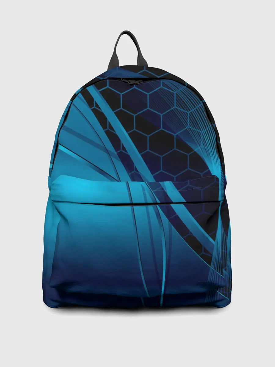 Рюкзак джинсовый / ABSTRACT BLUE