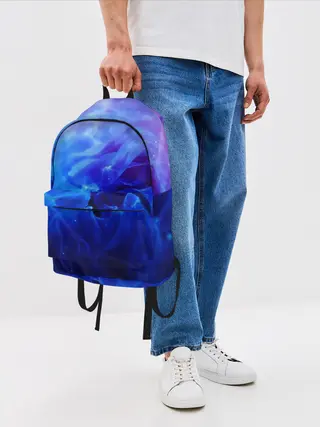 Рюкзак джинсовый / fire