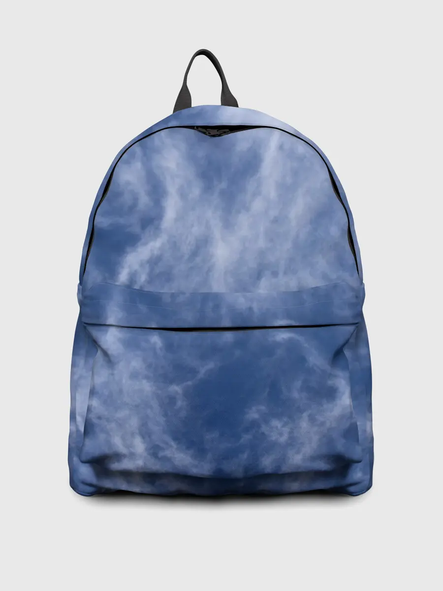 Рюкзак джинсовый / Облака в небе