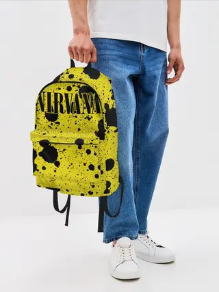 Рюкзак джинсовый / Nirvana