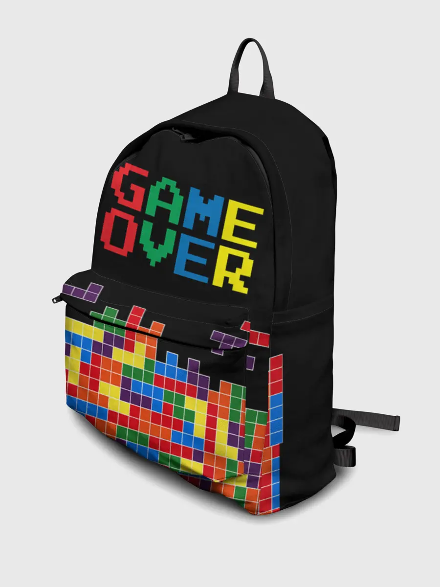 Рюкзак джинсовый / ТЕТРИС