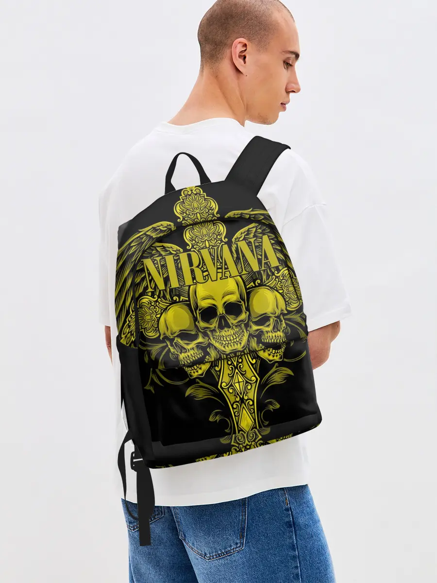 Рюкзак джинсовый / Nirvana